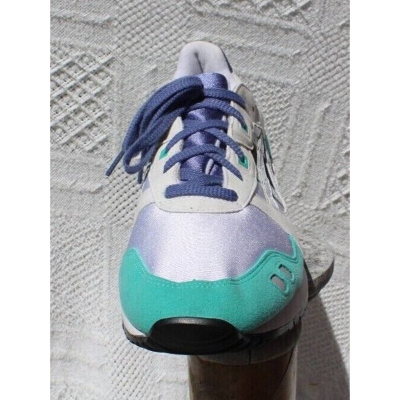 Men's Asics Gel-Lyte 3 OG White aqua size 12 1191A266 - Picture 6 of 10